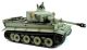 Handbemalter RC-Panzer Taigen Tiger I – Vollmetall-Upgrade – 360 drehbares und rauchendes Fass